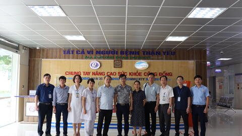Bệnh viện Y học cổ truyền Lào Cai tham quan, học tâp, trao đổi kinh nghiệm với Bệnh viện Y học cổ truyền và Phục hồi chức năng tỉnh Phú Thọ