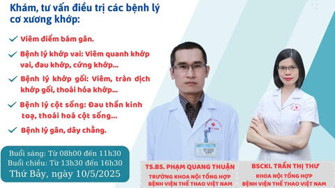 THÔNG BÁO LỊCH KHÁM CHUYÊN GIA