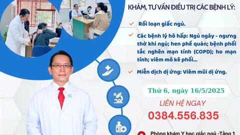 THÔNG BÁO LỊCH KHÁM CHUYÊN GIA