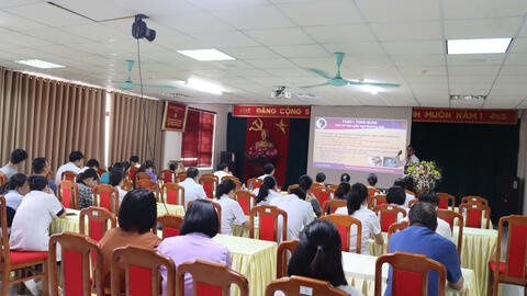 BỆNH VIỆN Y HỌC CỔ TRUYỀN TỈNH LÀO CAI TỔ CHỨC HỘI THẢO VÀ TẬP HUẤN CHUYÊN MÔN