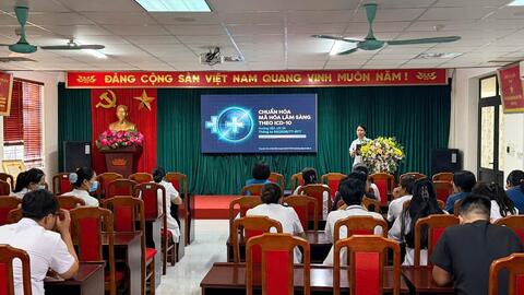 TẬP HUẤN TRIỂN KHAI CÁC VĂN BẢN MỚI CỦA BỘ Y TẾ VỀ MÃ HÓA BỆNH TẬT VÀ DANH MỤC MÃ BỆNH Y HỌC CỔ TRUYỀN