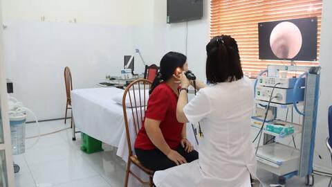 BỆNH VIỆN Y HỌC CỔ TRUYỀN TỈNH LÀO CAI TỔ CHỨC KHÁM SỨC KHỎE CHO CÁC NHÀ TRƯỜNG, CƠ QUAN VÀ ĐƠN VỊ