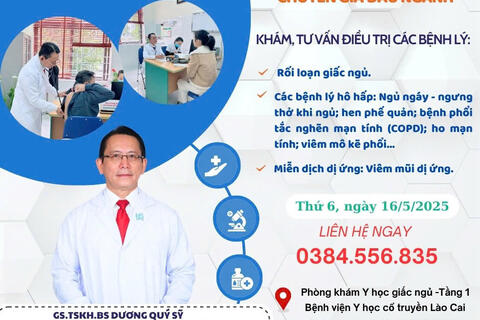 THÔNG BÁO LỊCH KHÁM CHUYÊN GIA