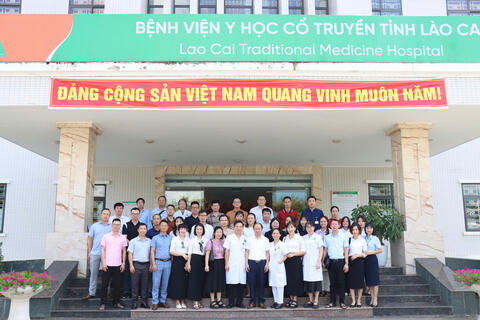 BỆNH VIỆN ĐA KHOA SỐ 3 TỈNH LÀO CAI THĂM VÀ LÀM VIỆC TẠI BỆNH VIỆN Y HỌC CỔ TRUYỀN TỈNH LÀO CAI