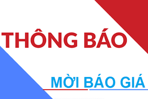 THÔNG BÁO MỜI BÁO GIÁ